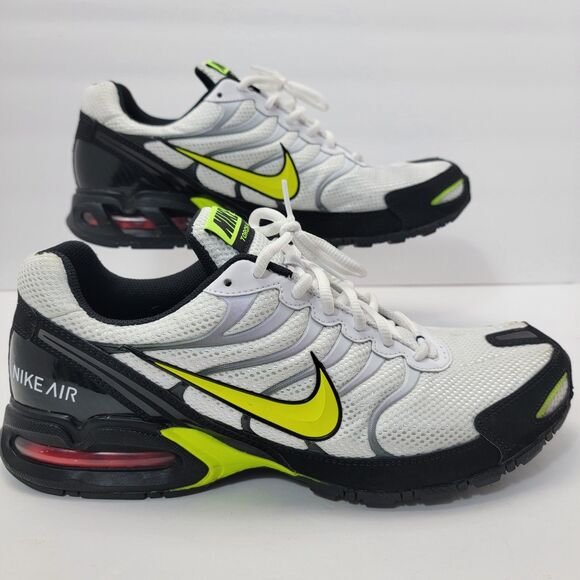 Nike Torch 4 Max Air Men's White Volt CK0061-100 Tennis Running Shoes Size US 13 - Picture 1 of 8